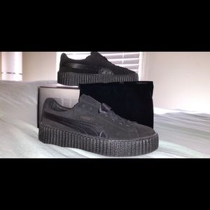 Puma x Fenty Suede/Satin Creeper Sneaker